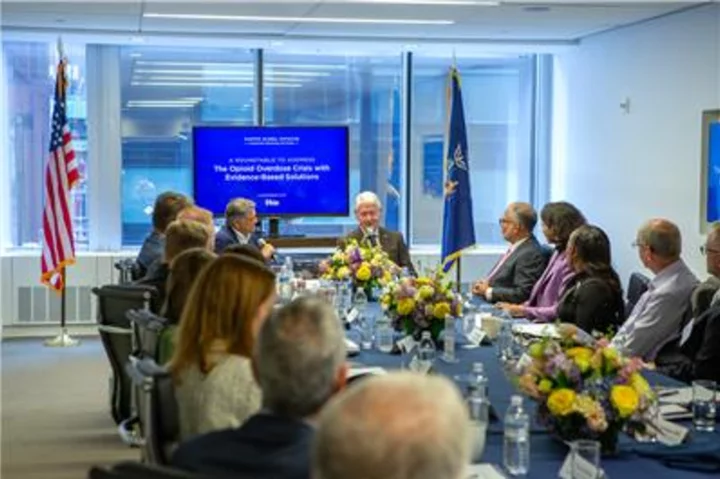 Masimo and Clinton Foundation Host Roundtable Addressing Overdose and Addiction Crisis