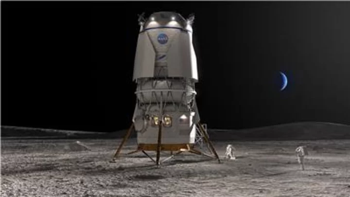 NASA Selects Blue Origin for Astronaut Mission to the Moon