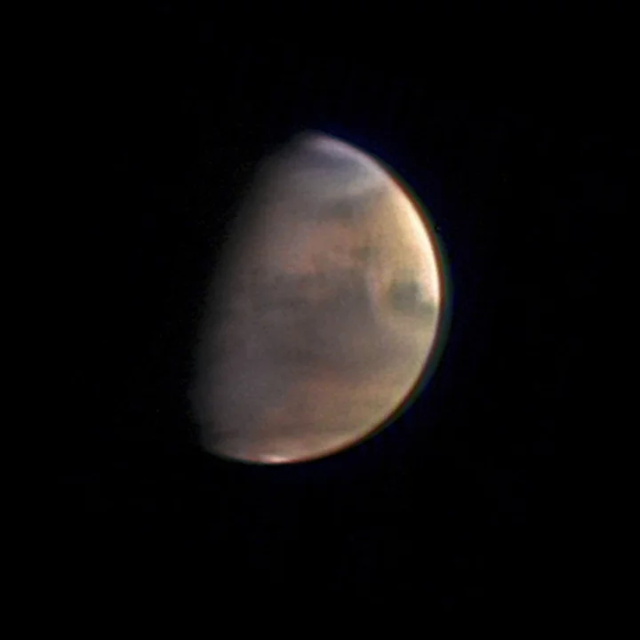 First-of-its-kind Mars livestream by ESA spacecraft interrupted at times by rain on Earth