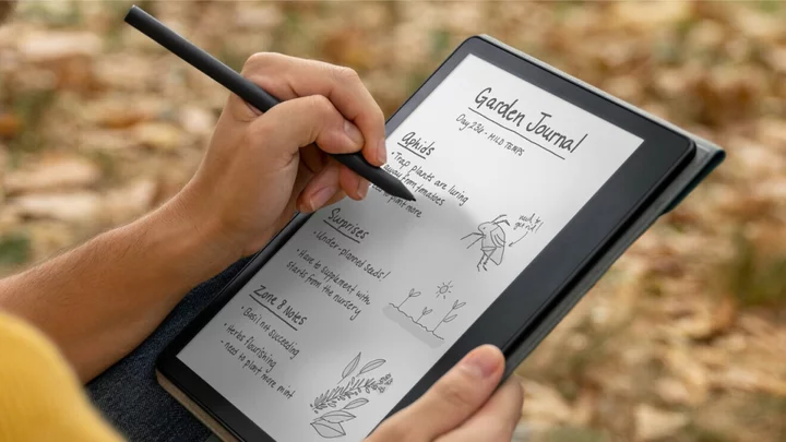 Until noon ET today, you can get a Kindle Scribe for 18% off