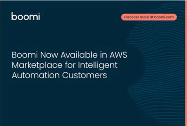 Boomi Now Available in AWS Marketplace for Intelligent Automation Customers