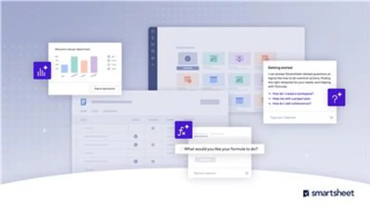 Putting Generative AI to Work: Smartsheet Announces New AI Features that Unlock the Power of the Smartsheet Platform