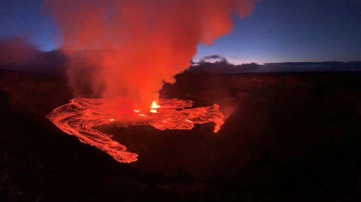 Hawaii's Kilauea volcano erupts for the third time this year