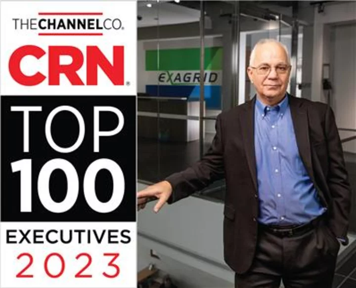 Bill Andrews of ExaGrid Recognized on CRN’s 2023 Top 100 Executives List