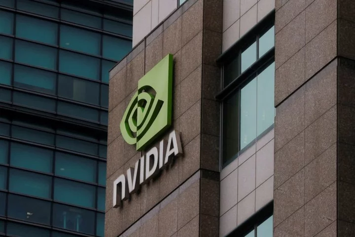 Nvidia hits record high as AI boom lifts bets on another strong forecast