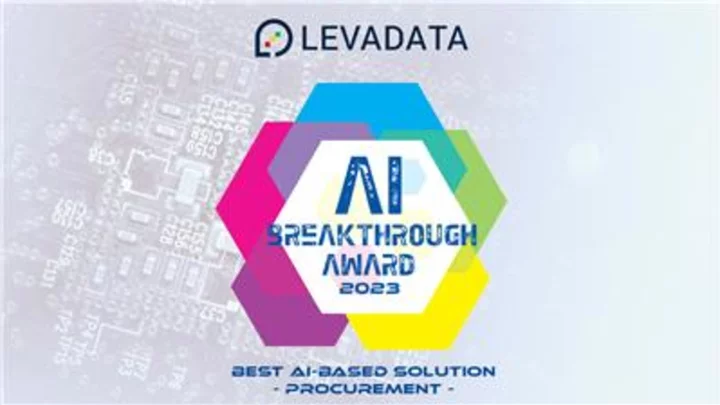 LevaData Recognized for Artificial Intelligence Innovation in Sixth Annual AI Breakthrough Awards Program