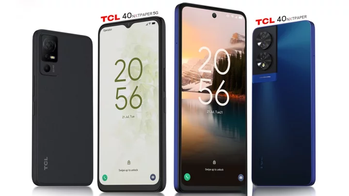 TCL Debuts World's First Nxtpaper Smartphones