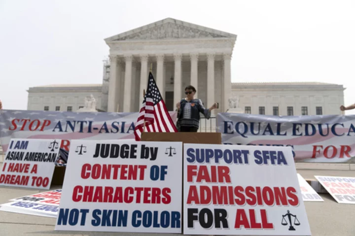 Supreme Court strikes down affirmative action in college admissions, and Biden 'strongly' disagrees