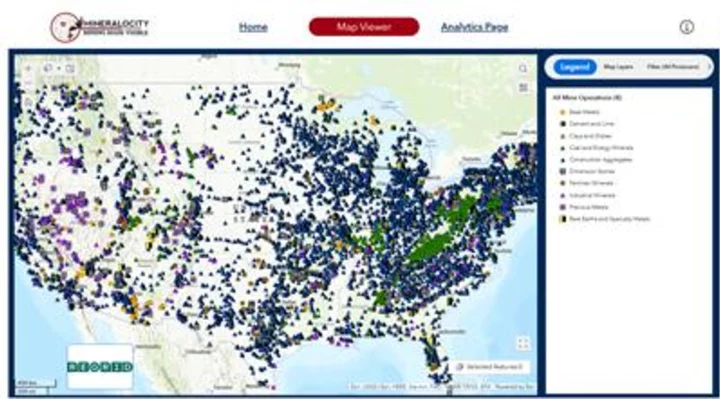 Burgex Unveils Groundbreaking Platform – The First Complete Visualization of U.S. Mining Industry