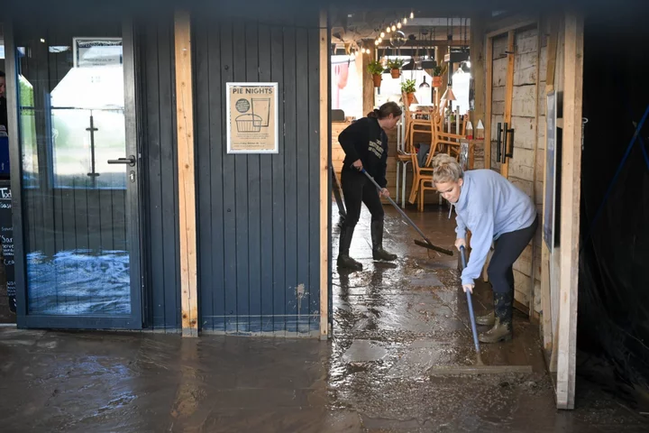 UK Failing to Meet Flood-Defense Goals as Storms Batter Homes