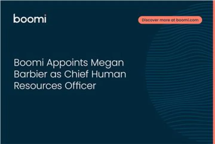 Boomi Appoints Megan Barbier as Chief Human Resources Officer