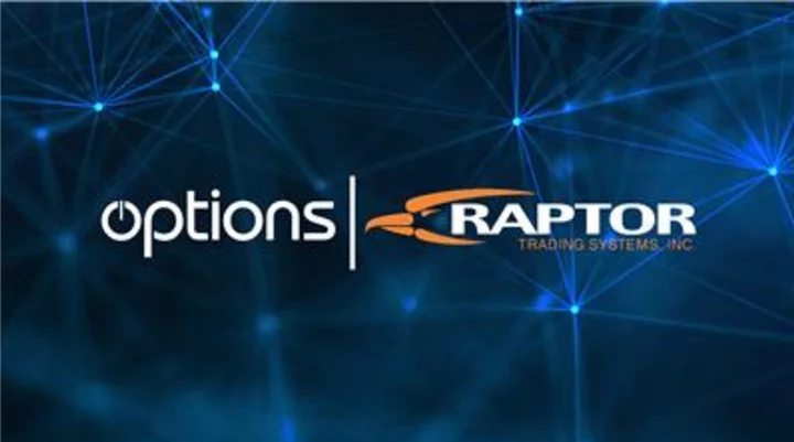 Options and Raptor Trading Systems Empower Trading Excellence with New Partnership and Expansion Across Canadian Markets