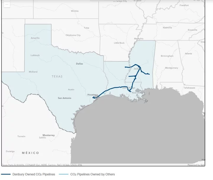 Exxon to Buy Denbury for $4.9 Billion in CO2 Pipeline Push