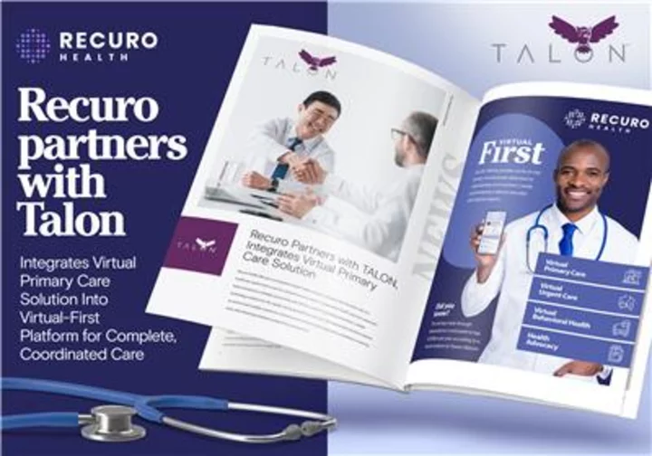 Recuro Partners with TALON, Integrates Virtual Primary Care Solution Into Virtual-First Platform for Complete, Coordinated Care