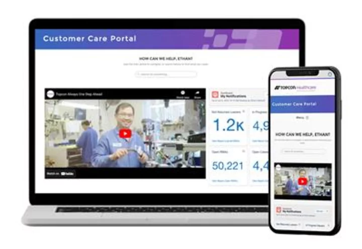 Topcon Healthcare Launches Customer Care Portal